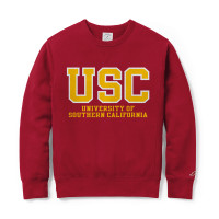 USC Trojans Men's League Cardinal Univ of So Cal Mens Stadium Sweatshirt
